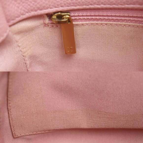 CHANEL Pink Caviar Leather Tote Bag - Picture 6 of 9